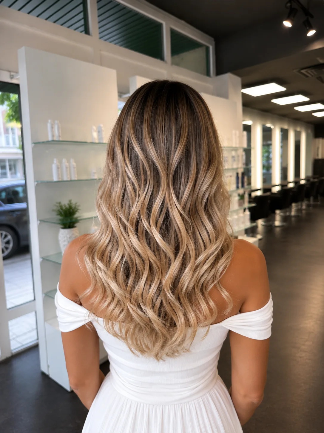 Balayage Blond mit weichen Verläufen – München Pasing