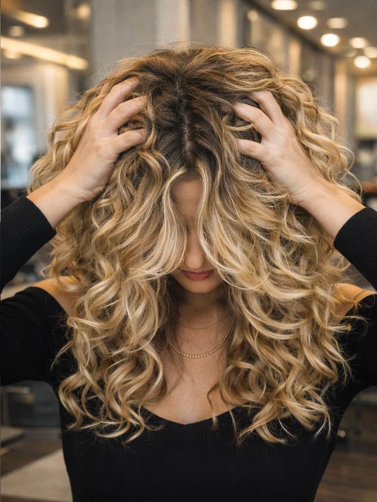 Keratin Glättung Vorher Nachher – München Pasing