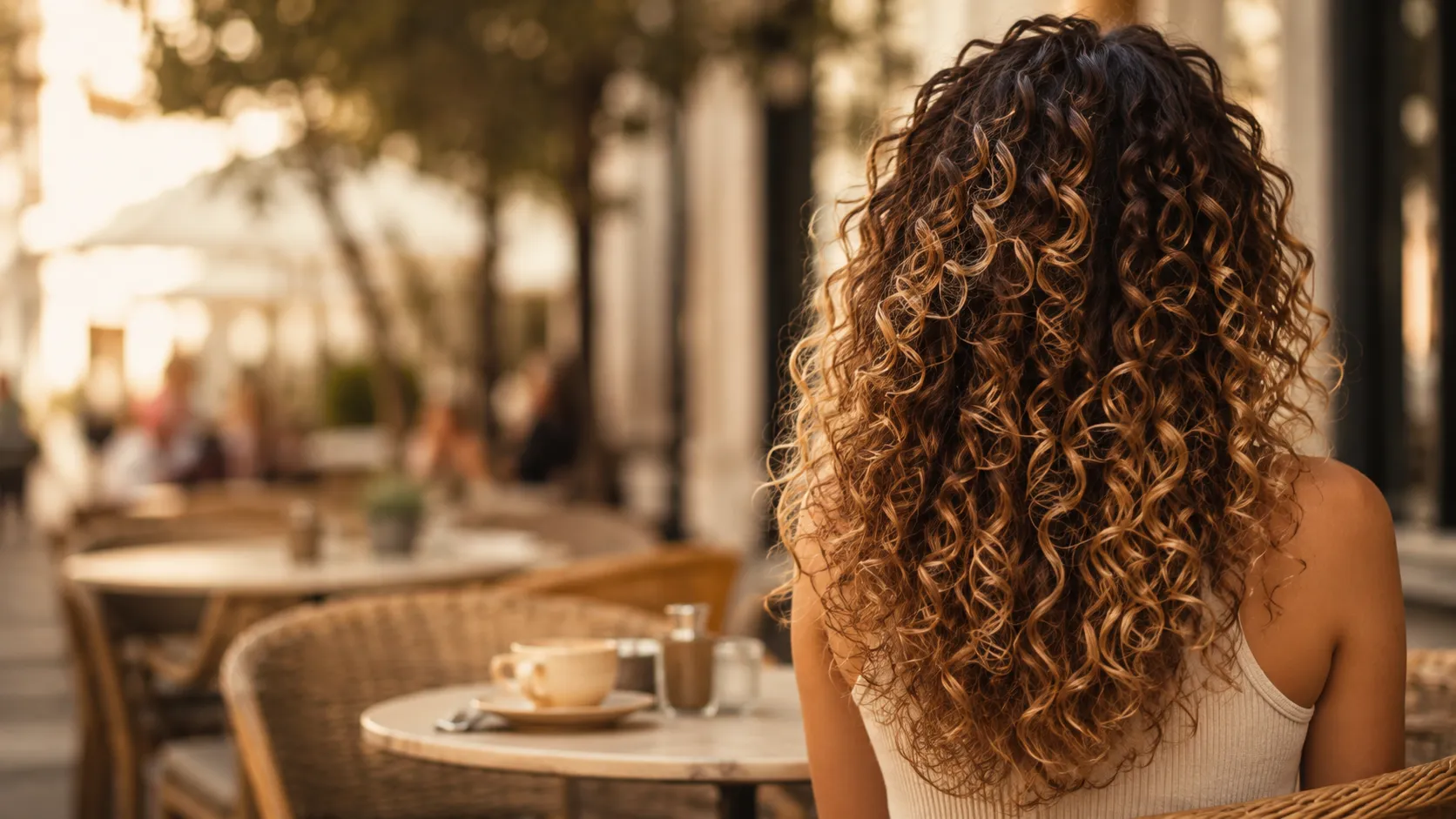 Natürliche Haarfarbe bei Locken – was du wissen musst